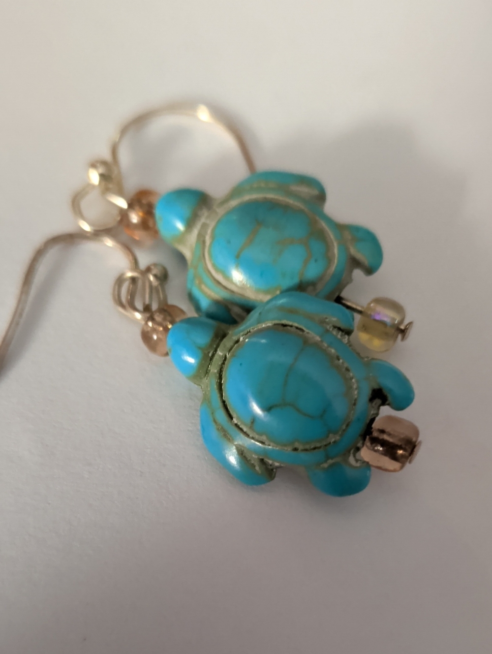 Turtle Drop Earrings - Women Jewelry